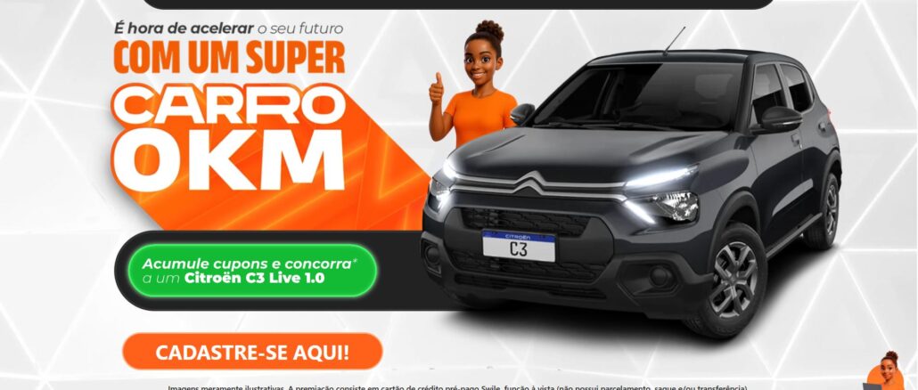 Sorteio UNIFATECIE Citroen C3 0km: Concorra carro zero quilometro