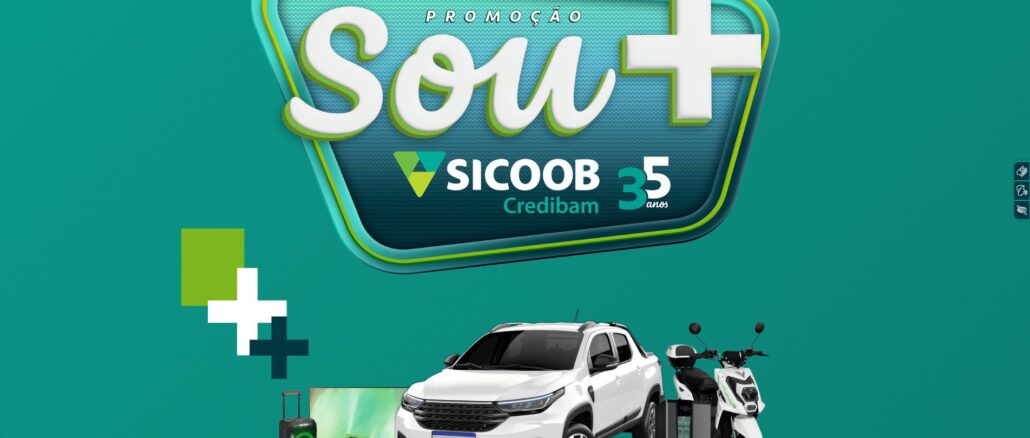 Sou Mais Sicoob Credibam 25 Anos: 237 mil reais na premiação