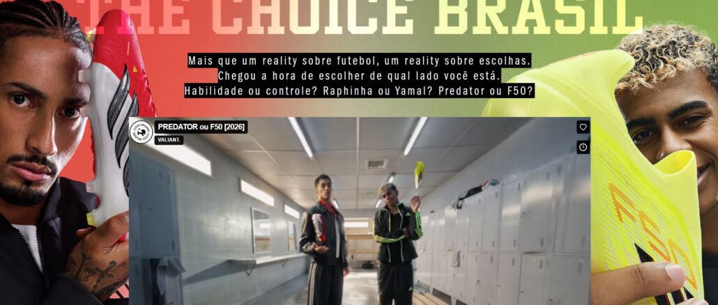 THE CHOICE BRASIL RAPHINHA YAMAL: Concorra chuteiras e mochilas