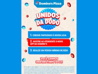 Unidos da Dodô - Brotinho Grátis na Domino's Pizza: Compre e Ganhe!