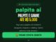 Anúncio do concurso gratuito palpita aí sobre palpites de futebol e basquete com prêmios de até R$5.000 e botão para criar conta grátis.