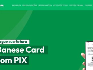 Anúncio do Banese Card com fundo verde, apresentando um smartphone que exibe o pagamento de uma fatura via PIX no valor de R$125,91 com QR Code e chave para cópia.