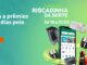 Banner publicitário da campanha Riscadinha da Sorte apresentando prêmios eletrônicos e eletrodomésticos em torno de um smartphone, com informações sobre valores de consultas médicas.