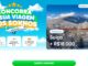 Banner promocional colorido com fundo azul e nuvens brancas anunciando o sorteio de uma viagem dos sonhos para a Suíça, incluindo passagens aéreas, hospedagem e prêmio em dinheiro.