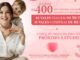 Mulher e criança sorriem em um fundo rosa claro decorado com pequenos aviões e linhas pontilhadas. O texto informa que a cada R$400 em compras o consumidor ganha um número da sorte para concorrer a dois vales-viagem de R$5.000 e quinze vales-compras de R$1.000 no Shopping 3 Américas.
