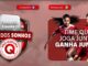 Banner publicitário da Campanha Pró-Espuma 2026 apresentando o Time dos Sonhos. A imagem mostra o logotipo da marca dentro de um escudo à esquerda e dois jogadores de futebol, um homem e uma mulher, vestindo uniformes vermelhos à direita. O fundo tem um aspecto de fumaça avermelhada.