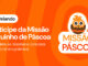 Banner promocional da Pelando para a Missão Foguinho de Páscoa com fundo laranja e um personagem de chama saindo de um ovo de chocolate.