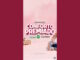 Banner promocional da campanha Conforto Premiado das Lojas G e Corttex, apresentando uma mulher abraçando uma criança em um ambiente acolhedor com tons de rosa.