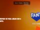 Banner promocional da parceria entre Fanta e Xbox com fundo em degradê laranja e marrom. No lado esquerdo está escrito Prepare-se para jogar com a Fanta em letras brancas. No lado direito aparecem os logotipos da Fanta e do Xbox 25. No topo há um menu de navegação.
