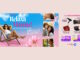 Banner promocional da campanha Relaxa Mamãe do Andorinha Hiper com uma mulher relaxando em uma cadeira de praia e detalhes sobre prêmios semanais.