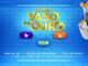 Interface do jogo Troféu Vaso de Ouro com o mascote pato branco segurando um lançador tecnológico à direita. O título centralizado é dourado sobre um fundo de parede de tijolos azuis, contendo botões interativos e ícones de menu lateral.