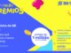 Banner publicitário da promoção Mais Proteção +PRÊMIOS da BB Seguros. A imagem apresenta cores vibrantes em azul e amarelo com moedas douradas flutuantes. O texto destaca a premiação de 1 milhão de pontos Livelo para quem vende o Seguro Prestamista e realiza o cadastro no site da campanha. O período de participação indicado é de 4/5/2026 a 30/6/2026.