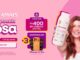 Banner promocional da campanha Temporada Rosa da Hidramais, com prêmios de R$400 em crédito digital todo dia e sorteio de 3 iPhones 17 Pro, válida de 11/05/2026 a 02/08/2026.