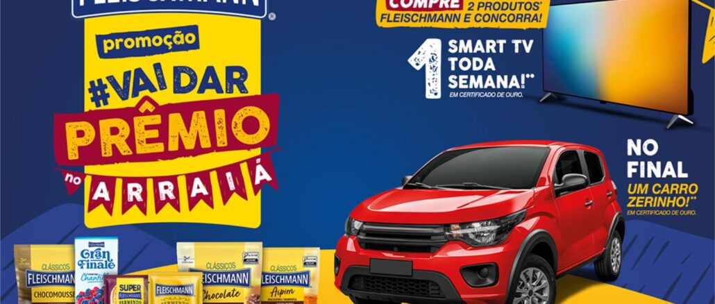 Promoção Fleischmann Vai dar Prêmio no Arraiá