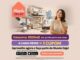 Banner promocional da Mundo Daju com prêmio de R$30mil em produtos para casa, mostrando ambientes decorados e a mecânica de participação por cupons.