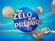 Anúncio publicitário com o título Ter Zelo Te Dá Prêmios em destaque centralizado sobre um fundo azul com moedas de ouro flutuando.