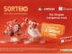 Peça publicitária do sorteio Zé Compensa e Shopee para o Dia dos Namorados, com prêmio de cupom de R$2.500,00 em compras na plataforma.