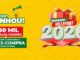 Anúncio do Aniversário Villefort 2026 destacando a promoção Tocou Ganhou com o sorteio de R$750.000,00 em vales-compra para os participantes.