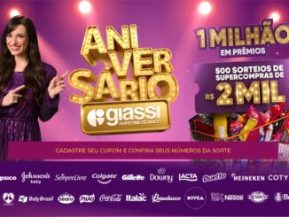 Promoção Aniversário Giassi Supermercados 2026: 500 sorteios de supercompras de R$2 mil, totalizando 1 milhão em prêmios. Cadastre seu cupom e confira seus números da sorte.
