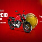 Promoção Consórcio Premiado Be Agro em parceria com a Yanmar Consórcio Nacional: adquira uma cota de consórcio e concorra a uma Honda CG 160 Fan 0km. Certificado de autorização SPA/ME nº 06.048801/2026.