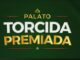 Promoção Palato Torcida Premiada 2026 — fundo verde escuro com o nome da marca em dourado e o título da campanha em letras brancas e douradas em destaque.