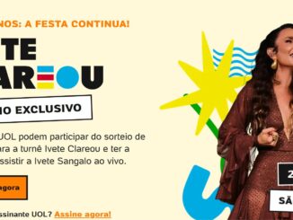 Sorteio exclusivo UOL 30 anos: concorra a ingressos para a turnê Ivete Clareou com show em São Paulo no dia 22 de agosto
