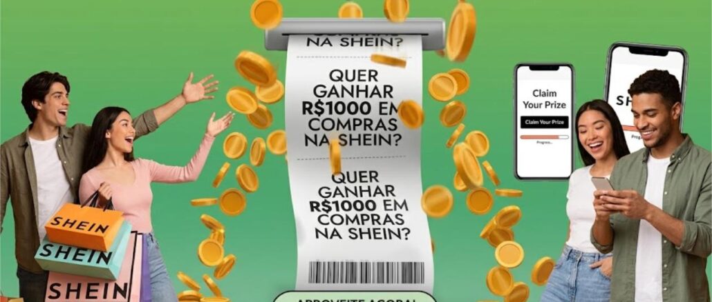 Promoção Shein Desafio Futebol com Estilo — concorra a R$1000 em compras