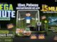 Banner publicitário da promoção Mega Chute Confiança apresentando prêmios diversos, um goleiro animado e regras de participação com base em compras de R$30.