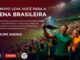 Peça publicitária da promoção Lenovo com Intel e Rádio Disney 91.3, convidando o consumidor a comprar produtos Lenovo com processadores Intel, cadastrar nota fiscal e concorrer a pares de ingressos com acesso ao camarote Lenovo na Arena Brasileira.