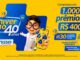 Banner publicitário de celebração dos 40 anos da farmácia Nissei com mascote em 3D, roleta digital no celular e anúncio de prêmios de R$400.