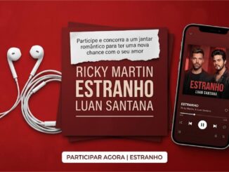 Promoção Estranho de Ricky Martin e Luan Santana na Sony Music: concorra a um jantar romântico no Dia dos Namorados