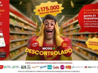 Promoção Modo Descontrolado do Desco Atacado no Rio Grande do Sul: a cada R$200 em compras, receba uma raspadinha e concorra a vale-compras instantâneos, com mais de R$175.000 em prêmios.