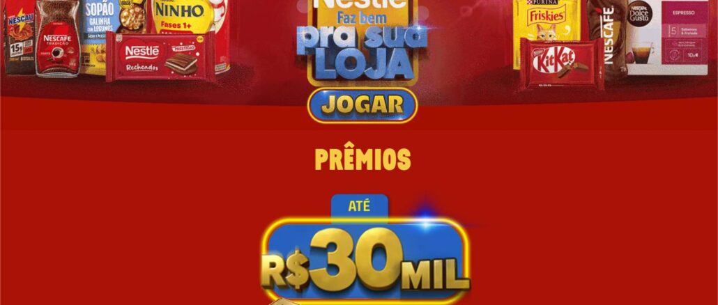 Promoção Nestlé Faz Bem Pra Sua Loja Promoção Nestlé Faz Bem Pra Sua Loja — concorra a até R$30mil em barras de ouro