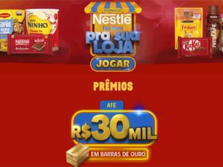 Promoção Nestlé Faz Bem Pra Sua Loja — concorra a até R$30mil em barras de ouro