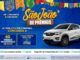 Banner promocional São João de Prêmios da CDL São Luís, com prêmios instantâneos, vales e um Renault Kwid 0km, válido de 15 de junho a 4 de julho.