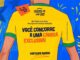 Ilustração publicitária da campanha Prepare-se pro Jogo do Falaí Pesquisas, com fundo azul vibrante e elementos alusivos à Copa do Mundo, exibindo as costas de uma camisa amarela da seleção brasileira com o texto: você concorre a uma camisa exclusiva.