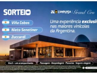 Sorteio Zé Compensa Grand Cru: viagem para Mendoza com visita às vinícolas Viña Cobos, Nieto Senetiner e Zuccardi, incluindo passagem, hospedagem, passeios e seguro-viagem para você e um acompanhante.