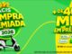 Banner da promoção ACIS Compra Premiada 2026 em Sertãozinho SP, com fundo verde e amarelo, ícones de cifrões dourados, selo redondo escrito ACIS Compra Premiada 2026, ilustração de uma moto elétrica branca com baú, e destaque para o texto mais de 400 mil em prêmios, incluindo 13 motos elétricas, 15 bicicletas, 1 viagem e vales-compras, com a regra R$100 em compras equivale a 1 cupom e o certificado de autorização SPA/ME número 06.047604.