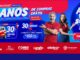 Banner da promoção Aniversário Mateus 30 Anos de Compras Grátis, com prêmios de 30 carros 0km, 30 iPhones e vales-compra de R$150, válida em setembro mediante compras de R$50.
