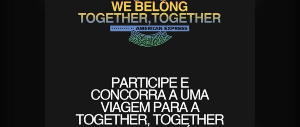 Concurso Harry Styles - Together, Together Tour México Arte de divulgação do concurso Together, Together Tour, do cantor Harry Styles, com viagem para a Cidade do México, patrocinado pela American Express