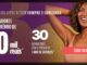 Banner promocional do aniversário da Depyl Action, com fundo roxo e dourado e mulher sorridente com o braço erguido, anunciando concurso com prêmios de R$10.000,00 e um ano de serviços