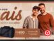Banner promocional do Dia dos Pais no Shopping Recife com pai e filho sorrindo lado a lado, bolsa de viagem azul-marinho em destaque e texto informando que compras de R$450 dão direito a uma bolsa exclusiva de brinde.