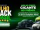 Banner da Promoção Julho Black Brasil 2026 da AD Shopping com três carros BYD Dolphin Mini nas cores preto, branco e verde-limão sobre fundo verde e preto