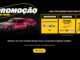 Banner da promoção Car Tour Hot Wheels Legends 2026 na Ri Happy com miniatura de carro rosa metálico e instruções de participação encontre, compre e troque.