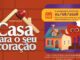 Banner da promoção Arroz Emoções Casa para o Seu Coração, com telhado de casa formado por palitos de picolé e coração vermelho no topo, personagem coração com chapéu de chef ao lado de uma casinha de brinquedo, fundo de parede de tijolos vermelhos, com aviso de que a campanha inicia dia 01/08/2026 e cupons fiscais emitidos a partir de 01/07/2026 podem ser cadastrados.