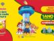 Banner da Promoção Ninho Fases que Nutrem Cada Aventura, em parceria com Patrulha Canina, com lata de Ninho Fases 1+ e prêmios de 1 ano de creche paga e itens diários.
