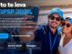 Banner promocional da Porto com casal sorridente tirando selfie usando bonés da marca em arquibancada de autódromo, anunciando o sorteio de ingressos para o GP São Paulo de Fórmula 1 2026 em Interlagos.