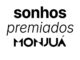 Logotipo da promoção Sonhos Premiados Monjuá, com o nome MonjuFácil, em letras pretas sobre fundo branco.
