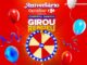 Banner da Promoção Aniversário Carrefour 2026 — Comprou, Ganhou, Girou, Rendeu, com roleta iluminada e balões coloridos sobre fundo vermelho.