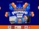 Banner da promoção Aniversário Premiado Astro Food Service, com mais de 20 prêmios, incluindo TV 65 polegadas, freezer, fritadeira, adega e muito mais, válida de 17/08 a 03/10/2026.